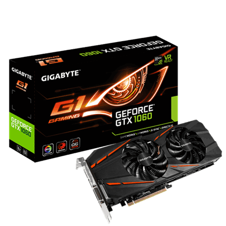 VGA Gigabyte Nvidia&#174; GeForce&#174; GTX 1060 G1 Gaming 3GB GDDR5 _N1060G1 GAMING-3GD _618S